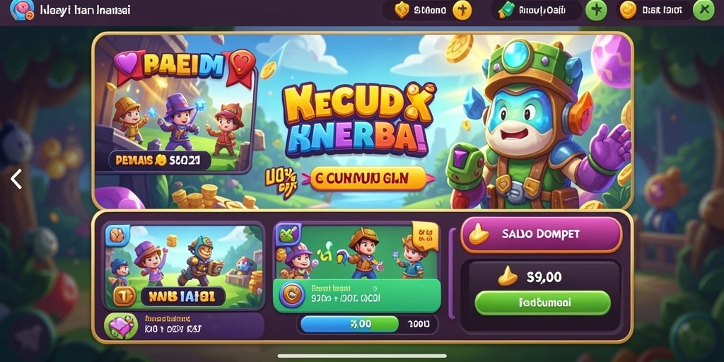 Simulasi game yang mendidik dan menyenangkan.