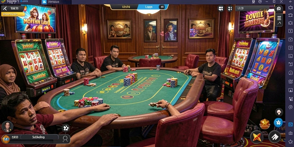 Beragam pilihan permainan yang menghibur.