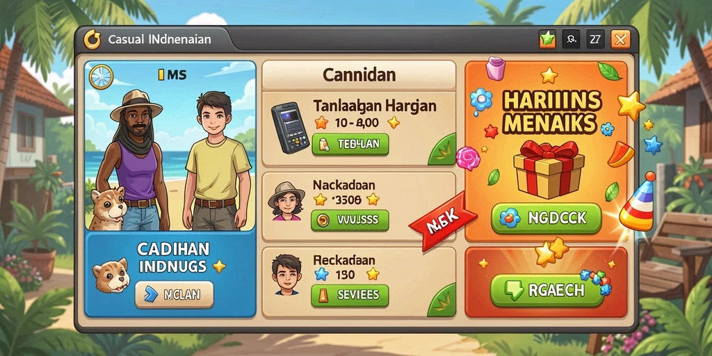 Fitur sosial yang memungkinkan interaksi dengan pemain lain.