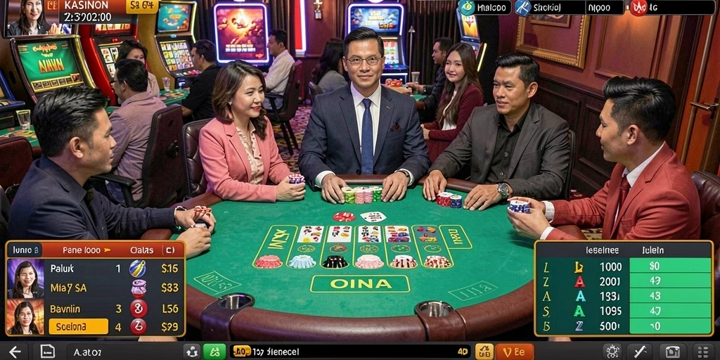 Momen seru saat berkompetisi di mode multiplayer.
