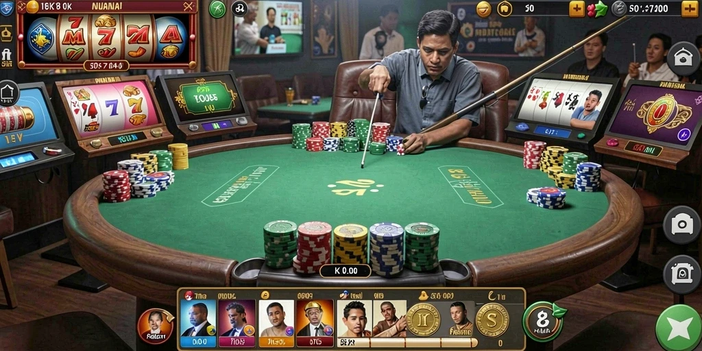 Komunitas aktif yang saling mendukung para pemain.