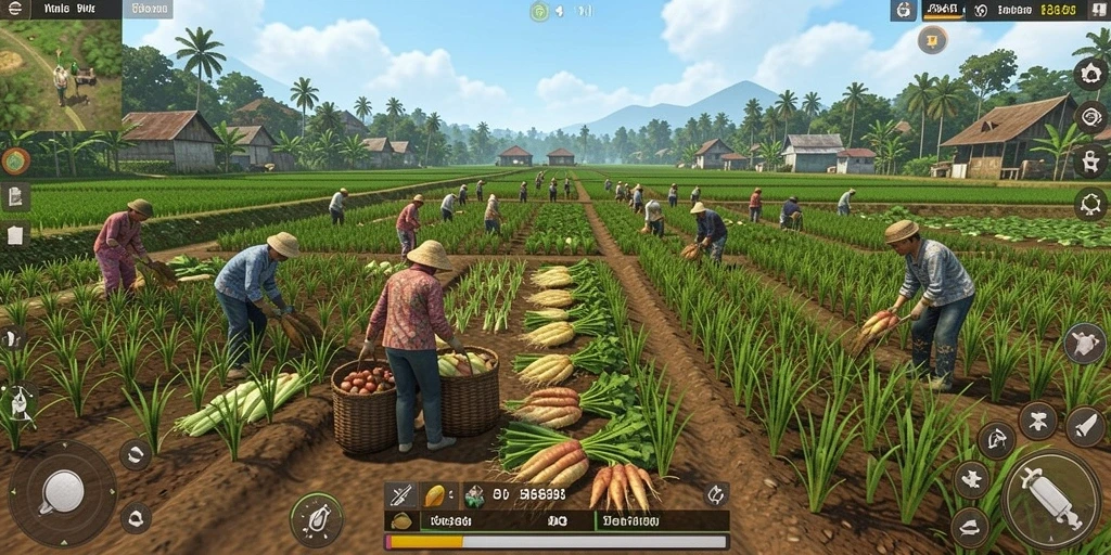 Pertempuran epik melawan monster yang menakutkan.