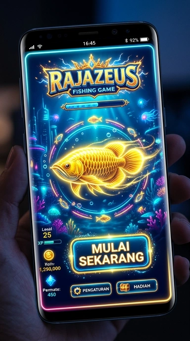 rajazeus — layar beranda